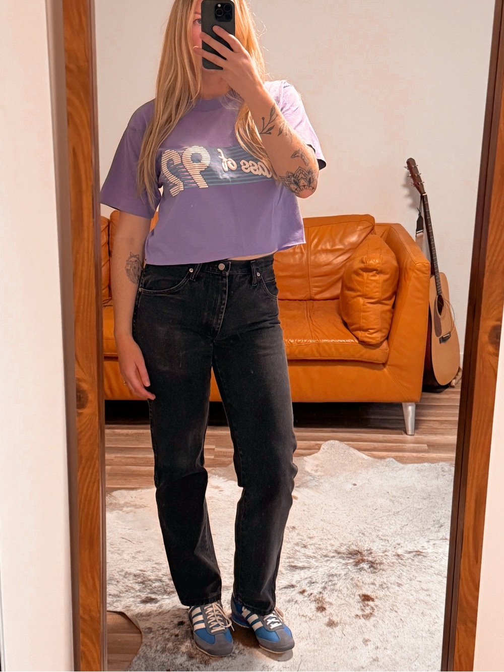 Vintage "Class of 92" Graphic Cropped Tee